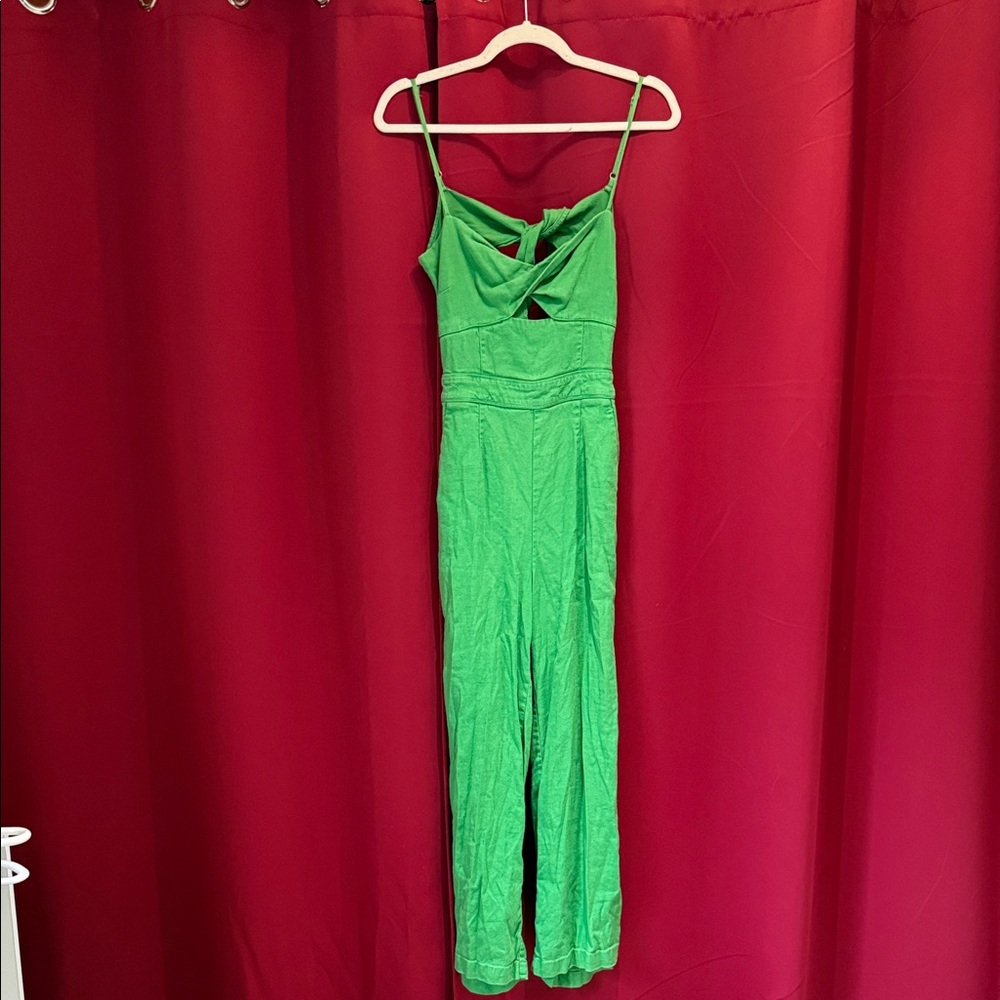 Maeve Emerald Green jumpsuit/romper